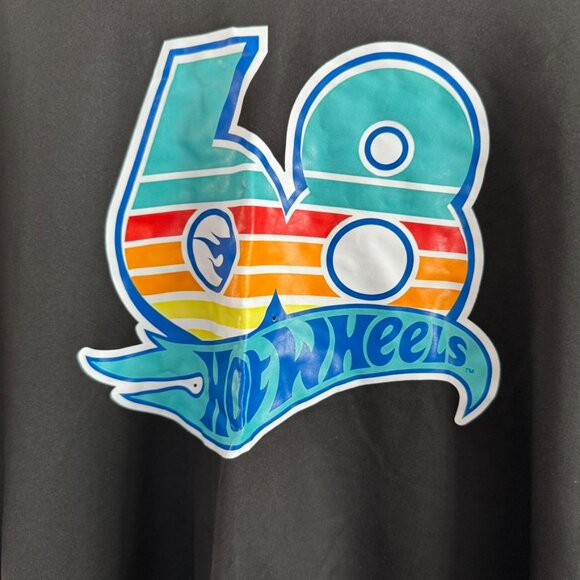 Hot Wheels 68 Logo Black Graphic Tee Size XXL - Picture 2 of 4
